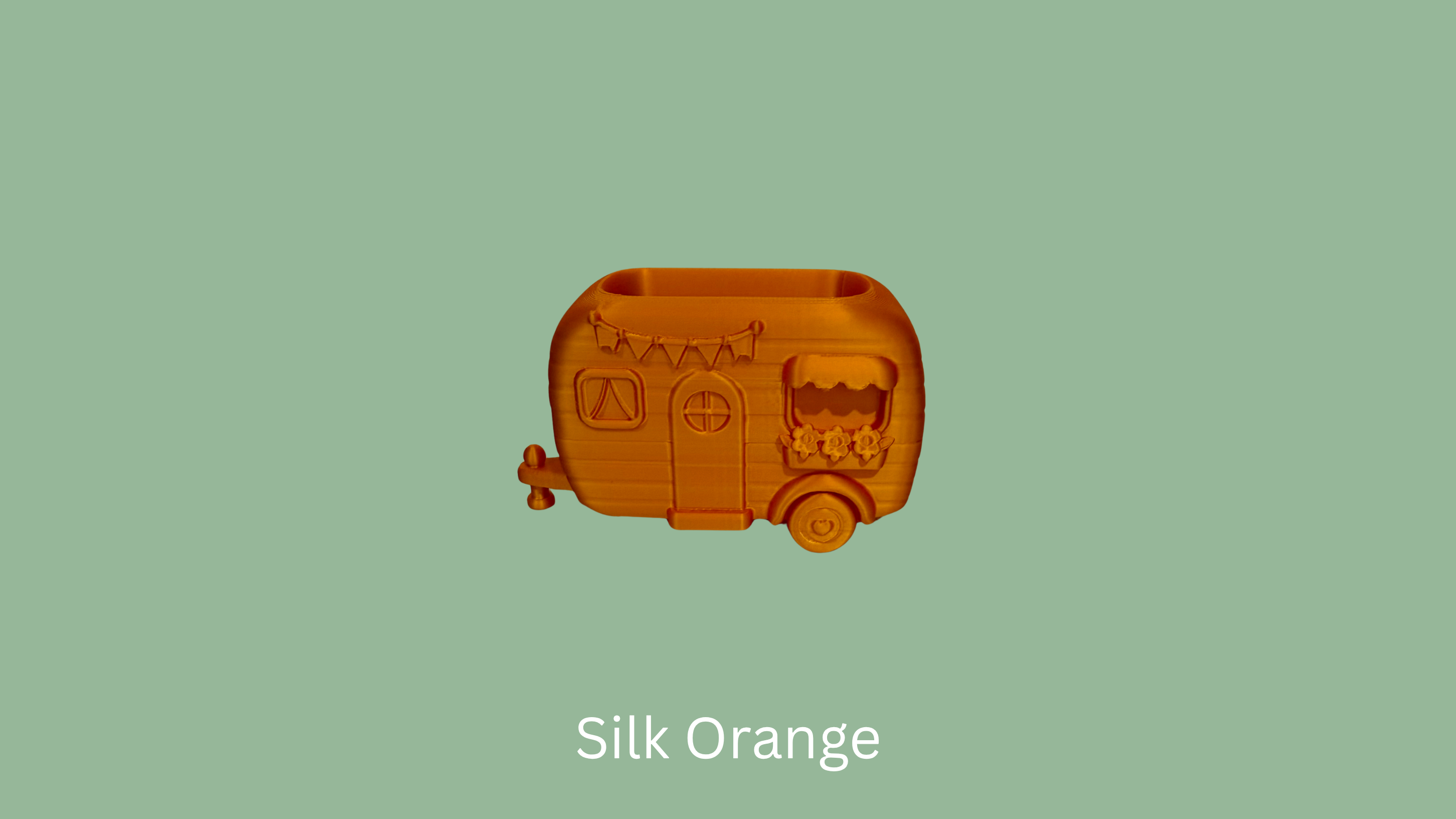 Caravan Organiser - Silk Orange