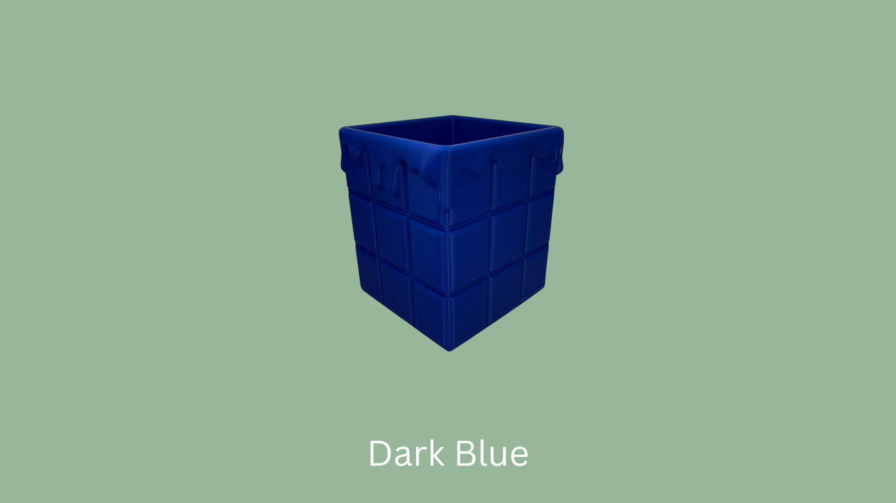 Chocolate Block Organiser - Dark Blue