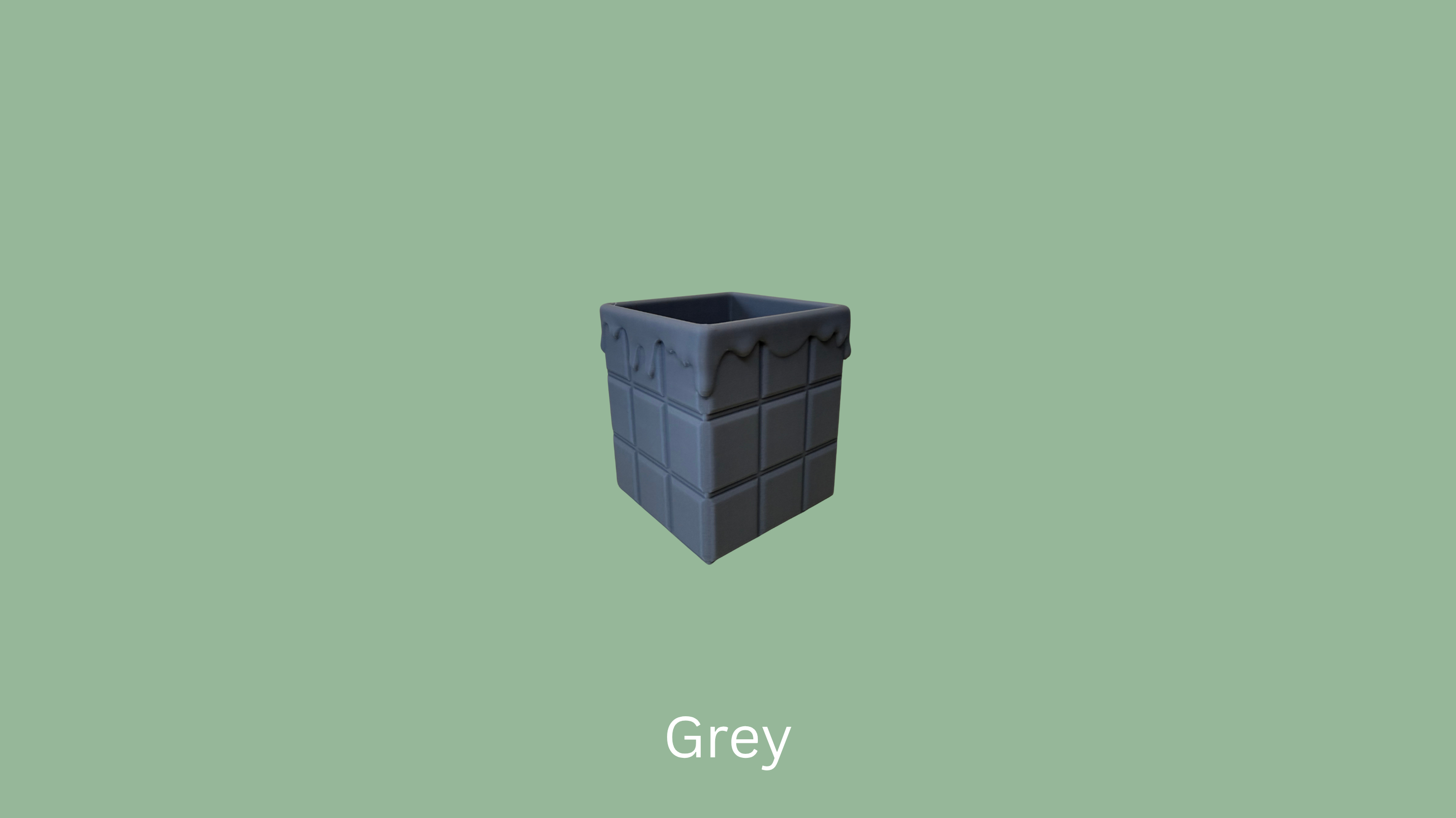 Chocolate Block Organiser - Grey