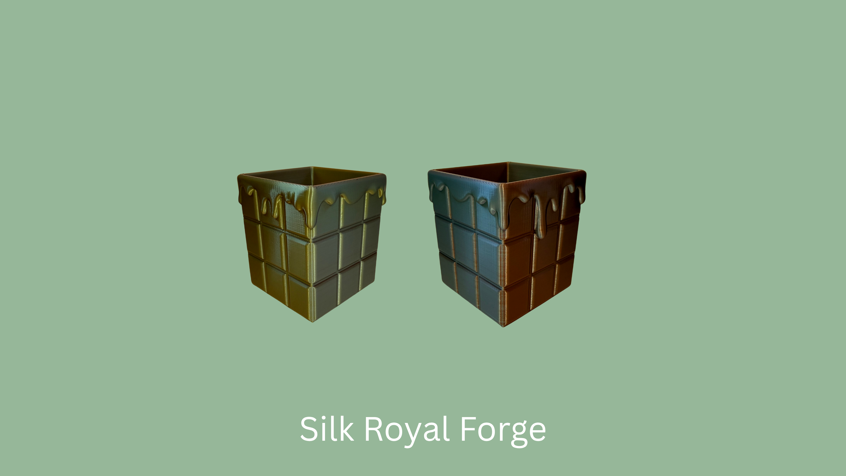 Chocolate Block Organiser - Silk Royal Forge