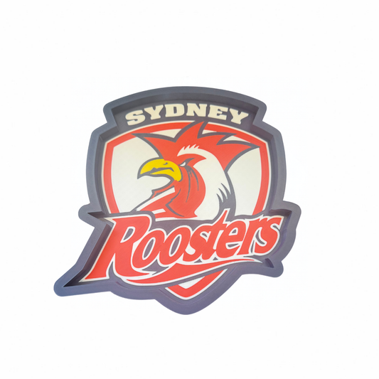 Sydney Roosters rooster crest logo trinket tray