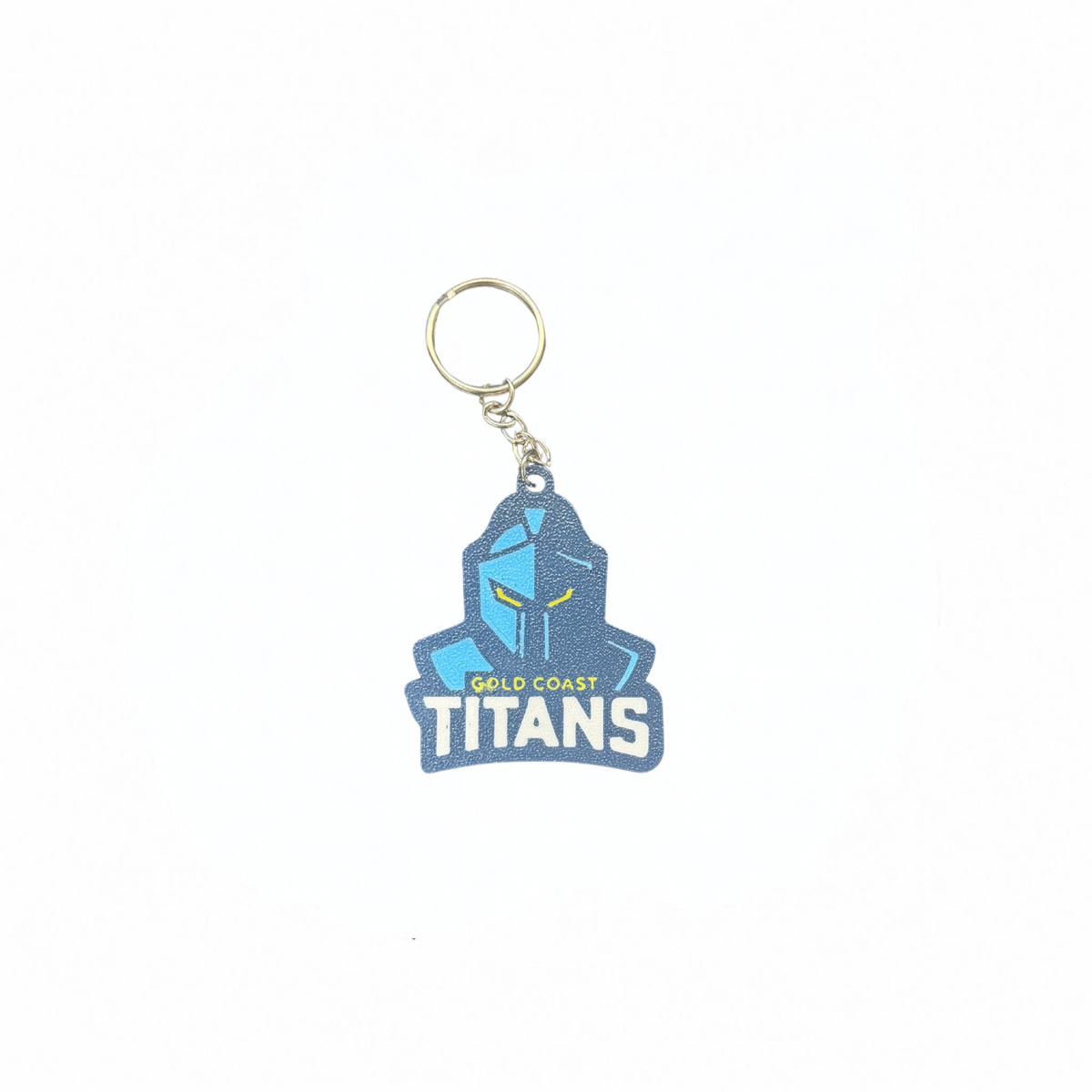 Gold Coast Titans keyring in blue and white