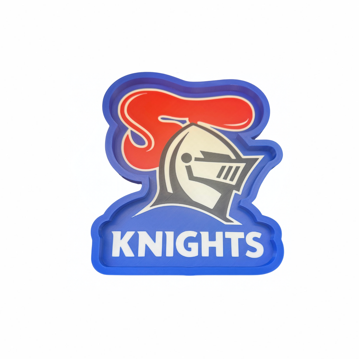 Newcastle Knights knight helmet logo trinket tray