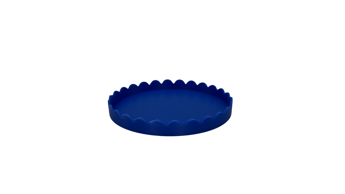 Small Scalloped Trinket Tray