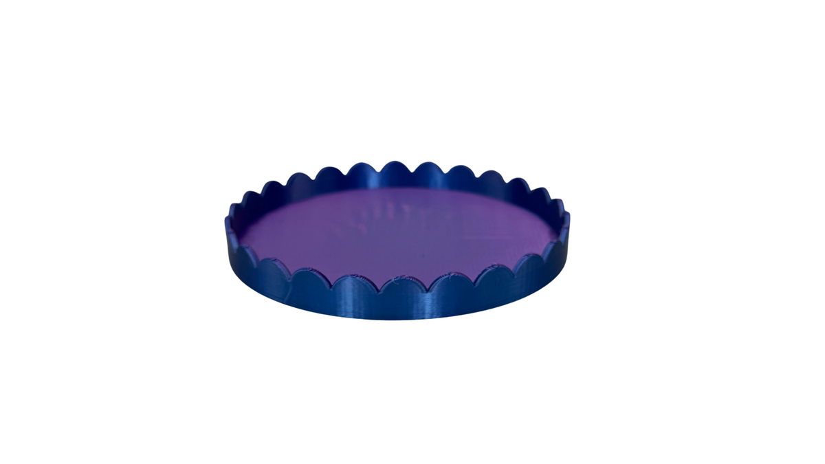 Small Scalloped Trinket Tray
