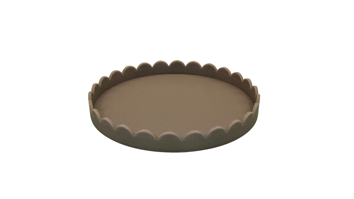 Small Scalloped Trinket Tray