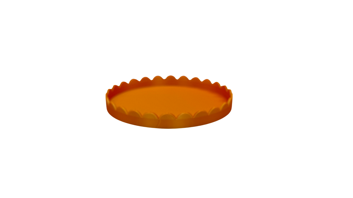 Small Scalloped Trinket Tray