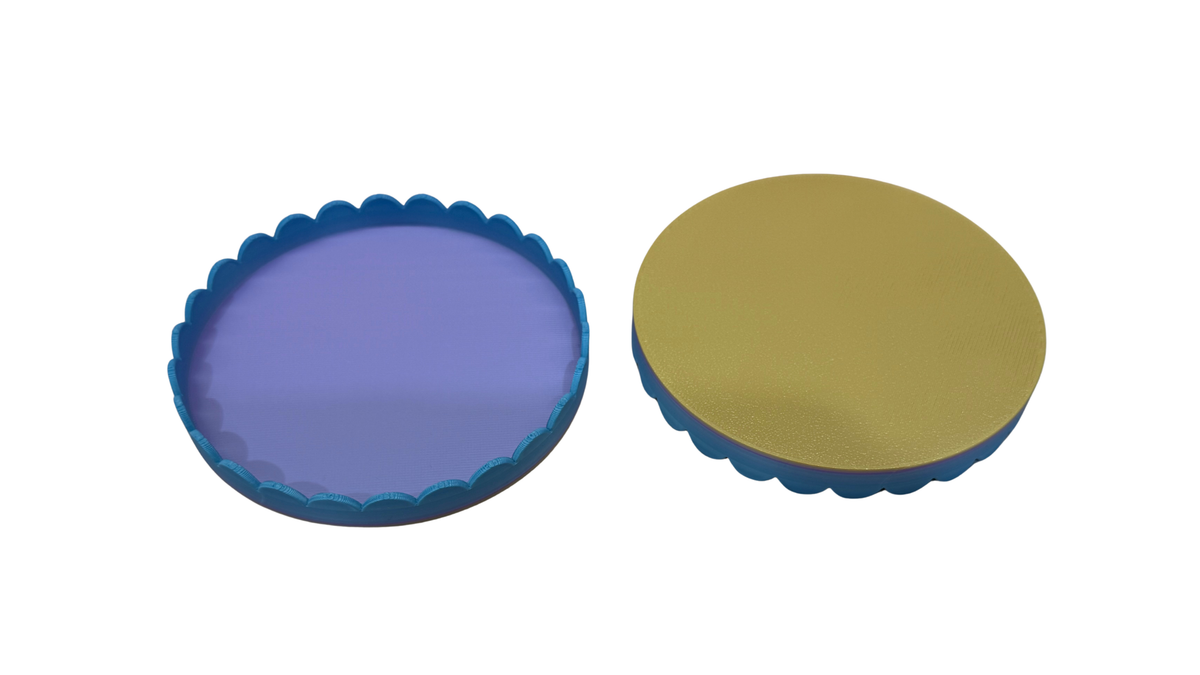 Small Scalloped Trinket Tray