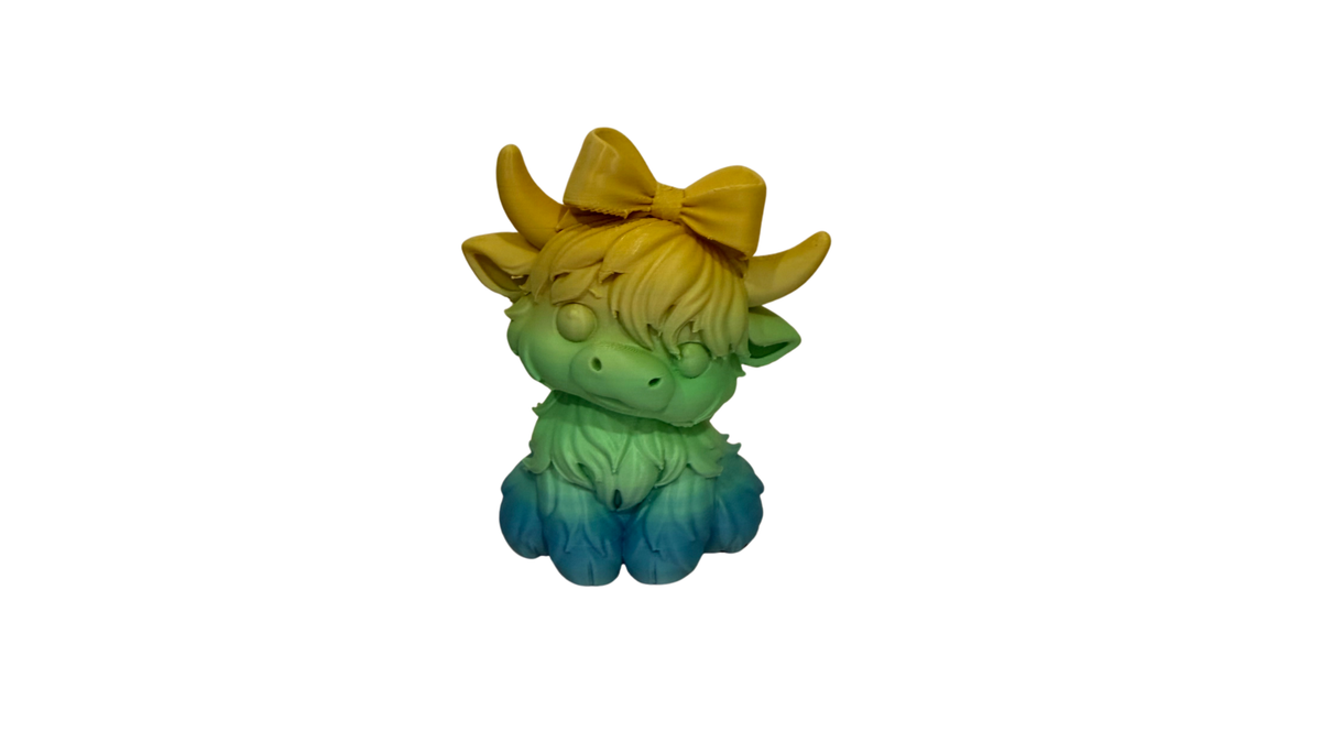 Highland Cow Figurine