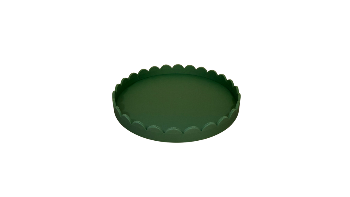 Small Scalloped Trinket Tray