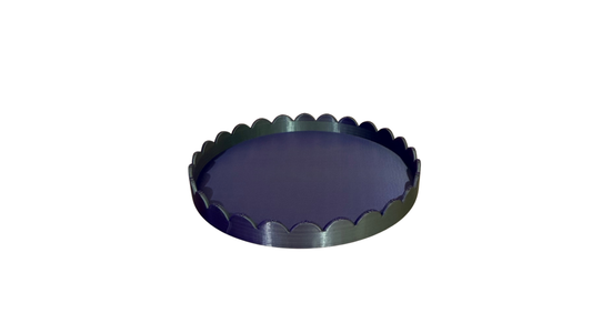 Small Scalloped Trinket Tray