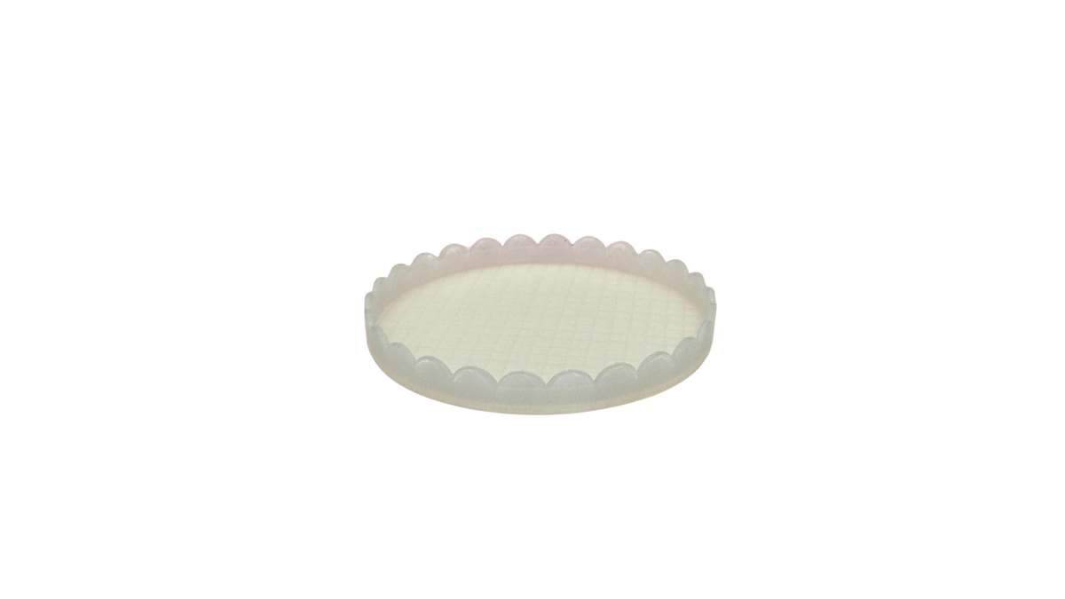 Small Scalloped Trinket Tray