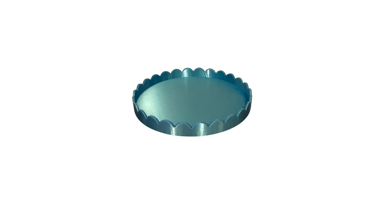 Small Scalloped Trinket Tray