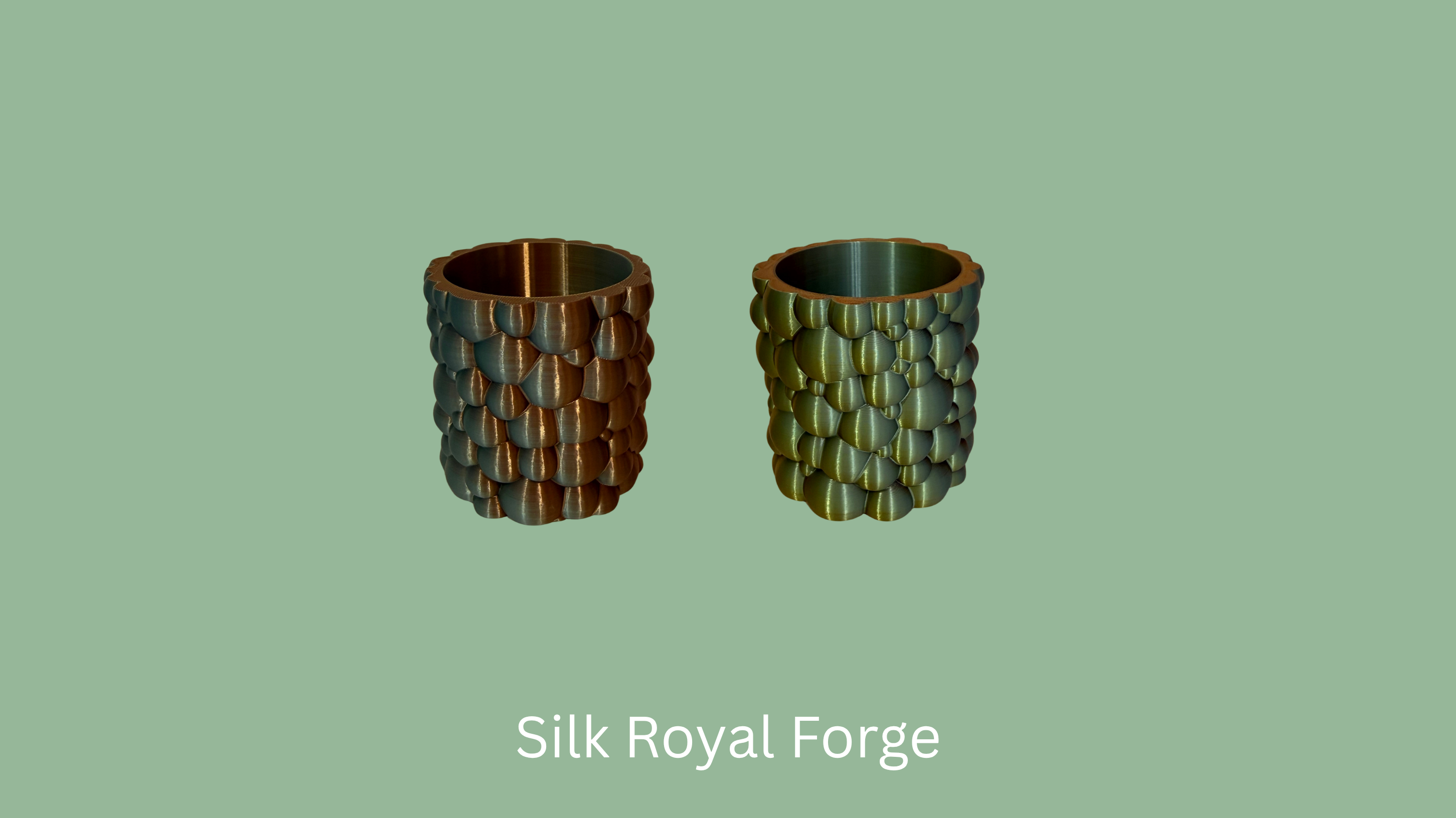 Bubble Organiser Small - Silk Royal Forge
