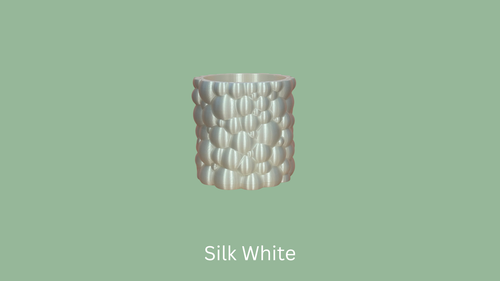 Bubble Organiser Small - Silk White
