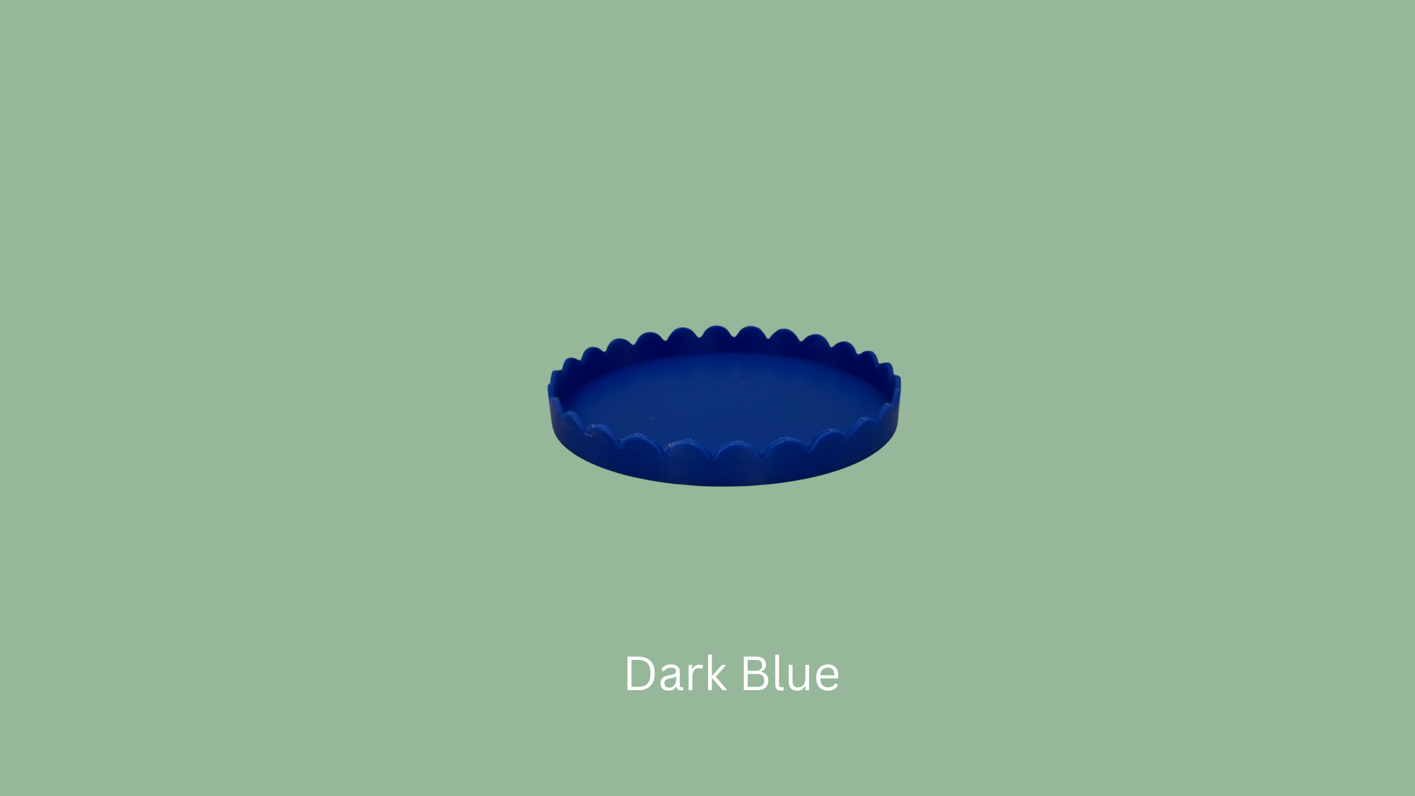 Small Scalloped Trinket Tray