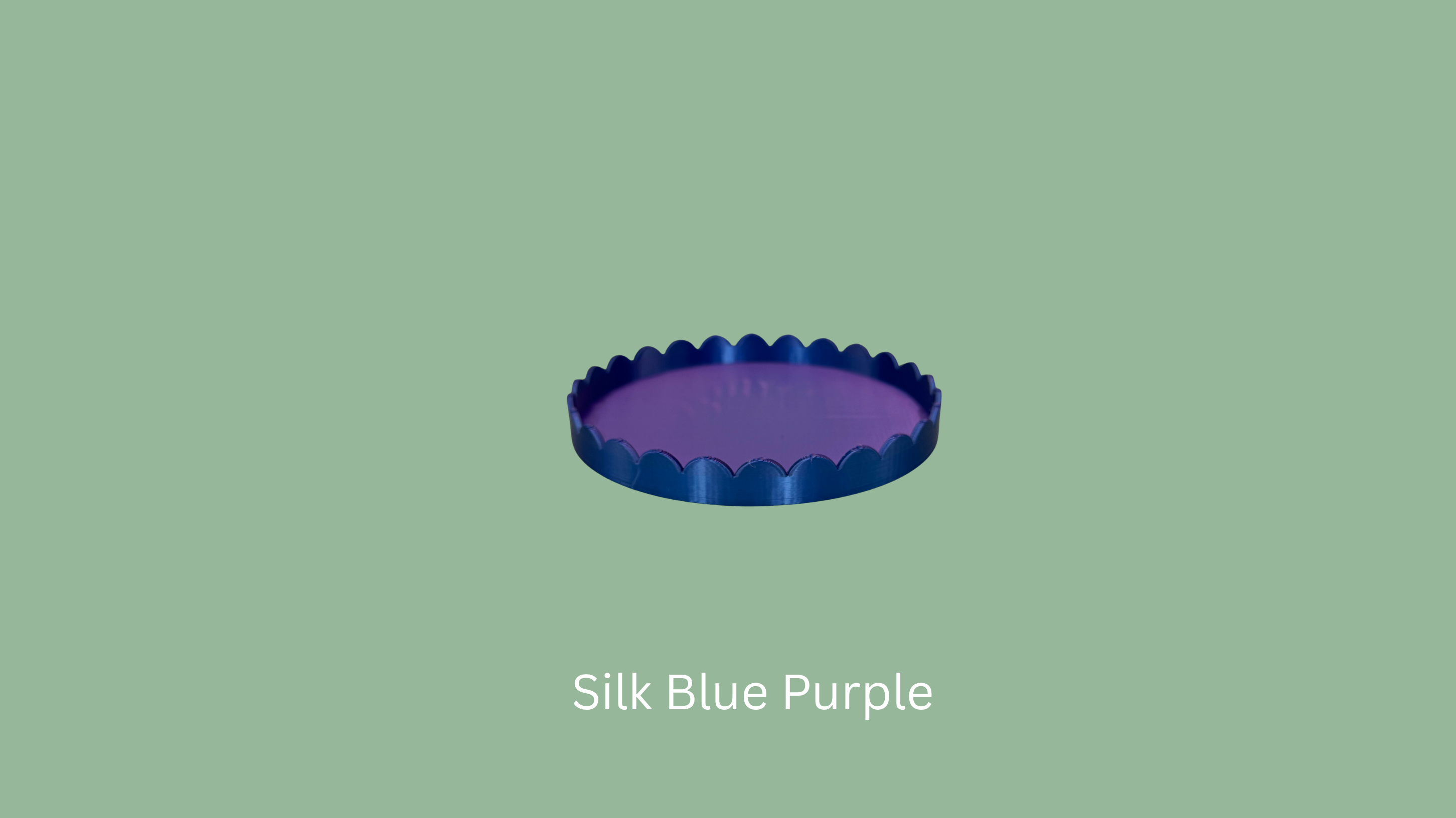 Small Scalloped Trinket Tray