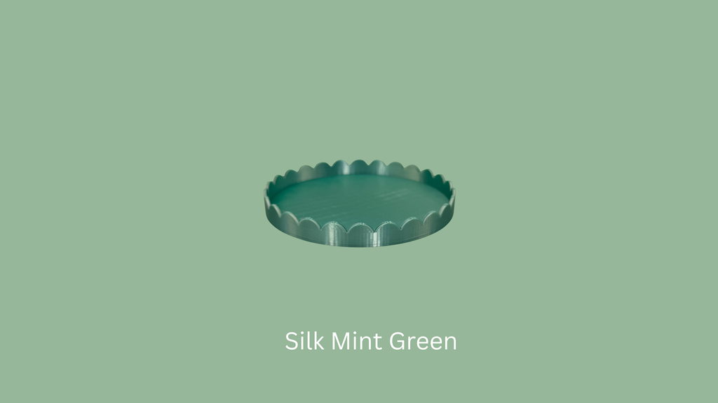 Small Scalloped Trinket Tray