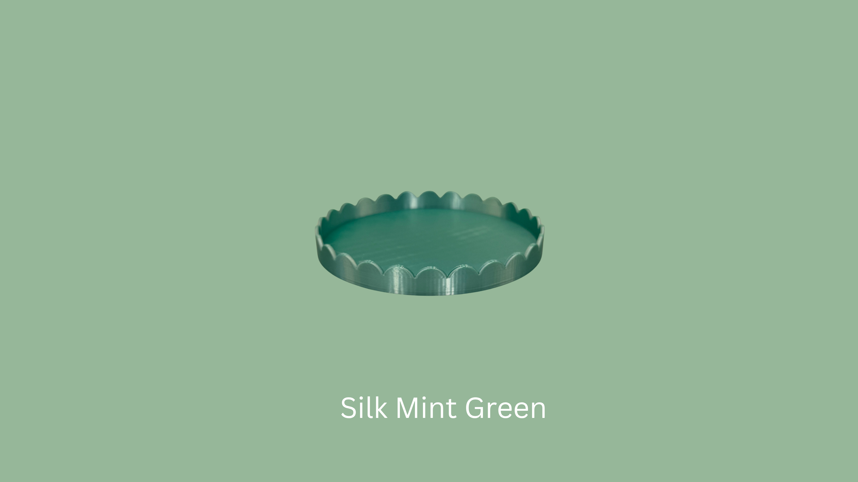 Small Scalloped Trinket Tray