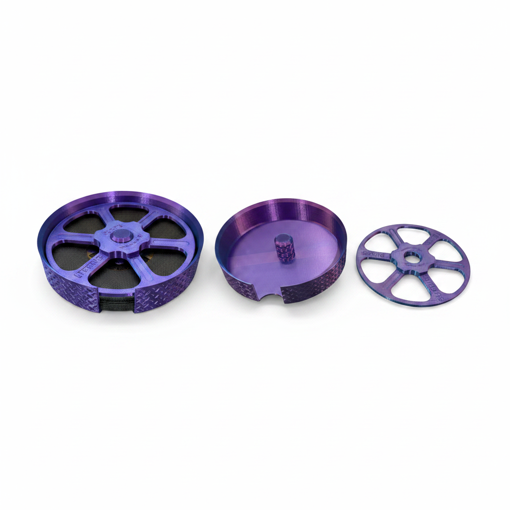 Grinder disc holder 30mm on white background