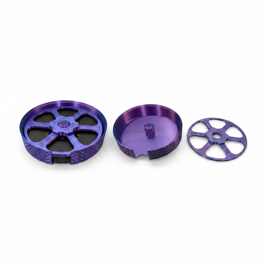 Grinder disc holder 30mm on white background