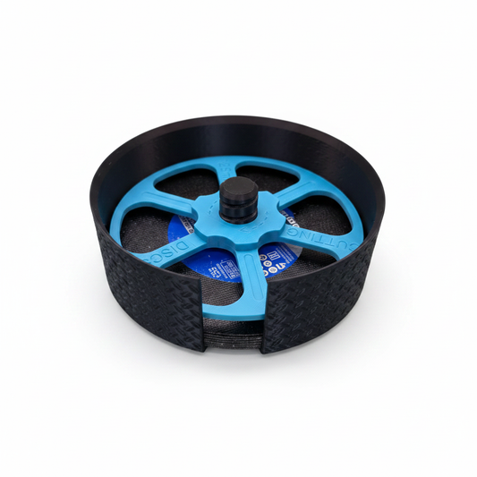 Grinder disc holder 45mm on white background